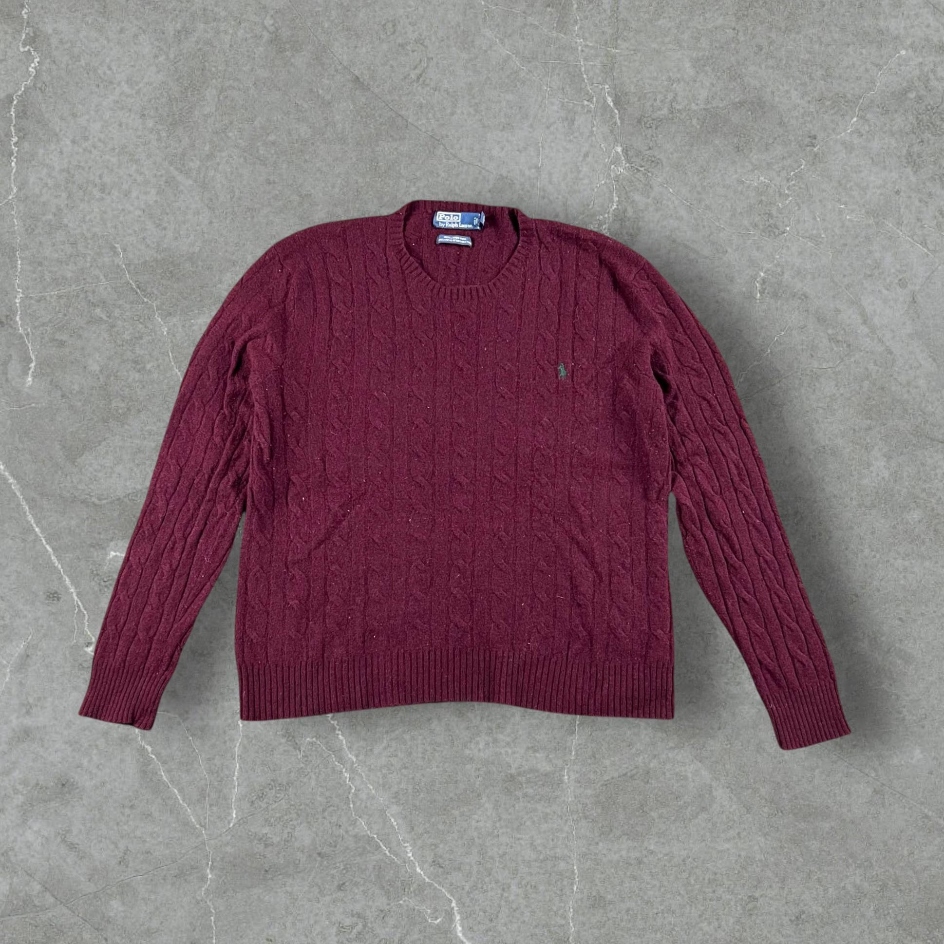 Maglione vintage Polo Ralph Lauren 100% Lana Agnello Ralph Lauren