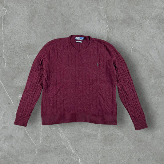 Maglione vintage Polo Ralph Lauren 100% Lana Agnello Ralph Lauren