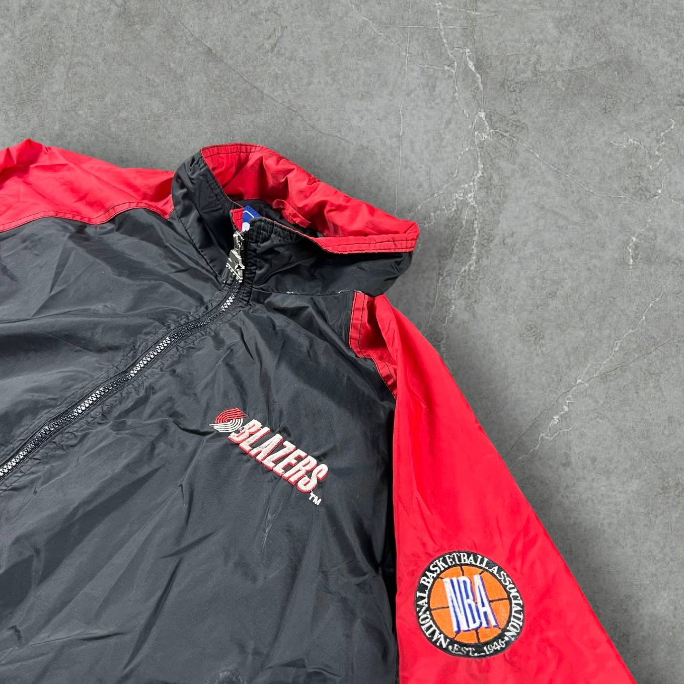 Giacca vintage anni 90 Starter x NBA Portland Trail Blazers NBA