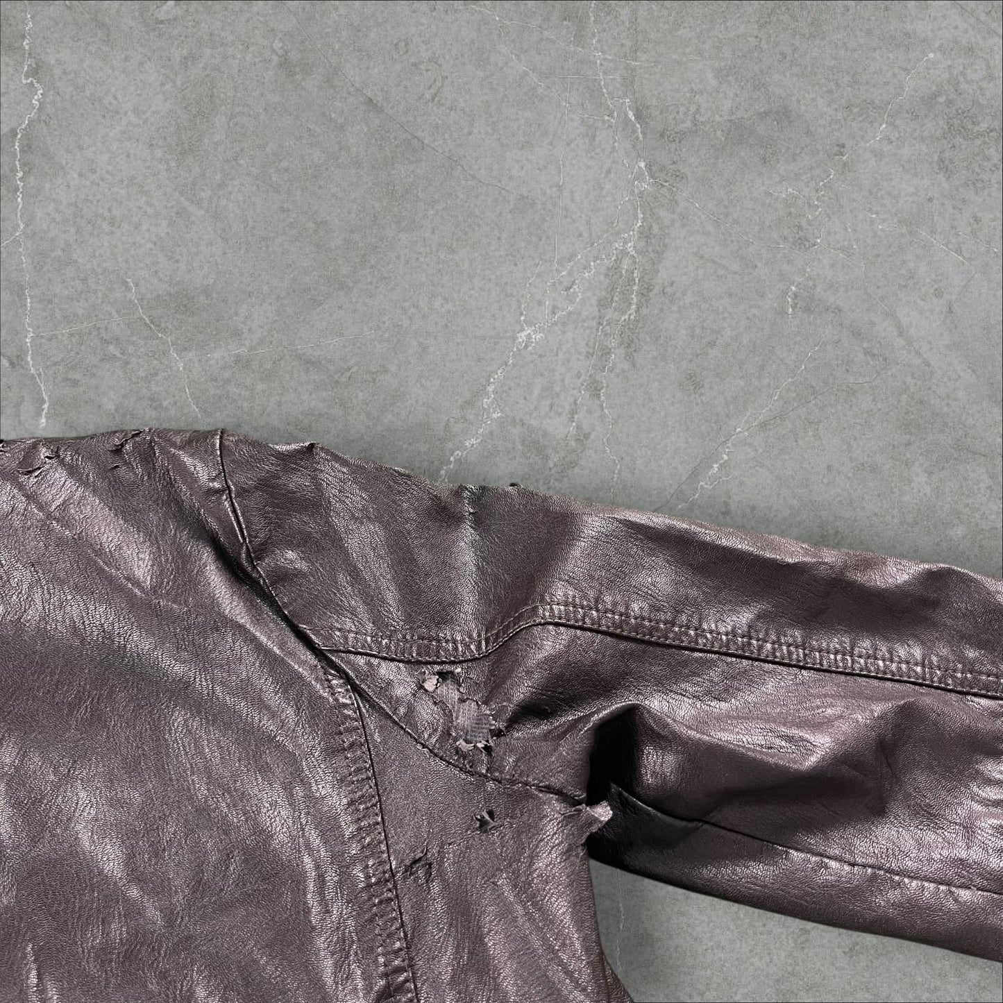 Bomber vintage Top Gun Vegan Leather Top Gun