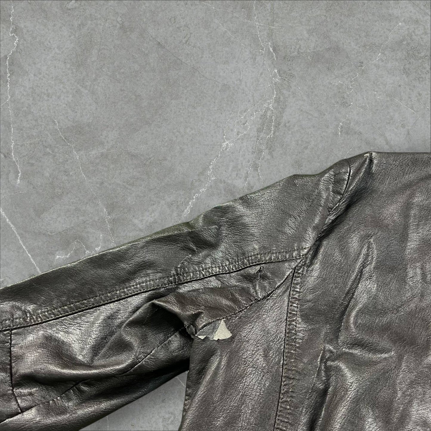 Bomber vintage Top Gun Vegan Leather Top Gun