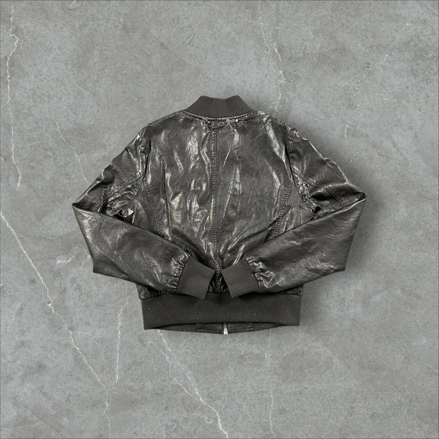 Bomber vintage Top Gun Vegan Leather Top Gun